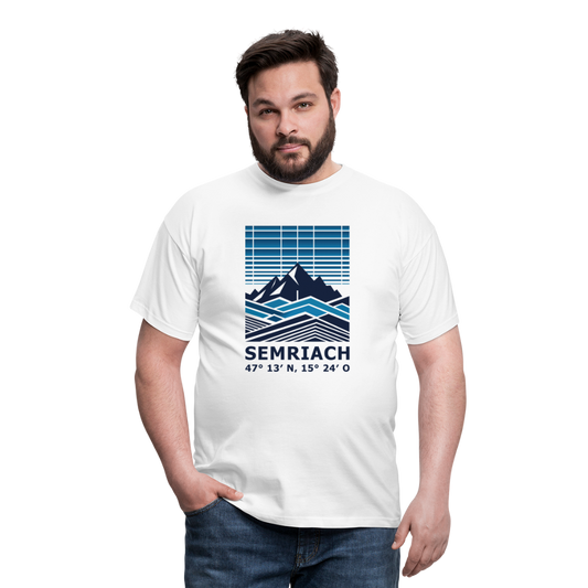 Exklusives Semriach T-Shirt - white